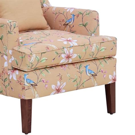 Floral Upholstery Sofa - Single Seater Armchair - From Shekhawati