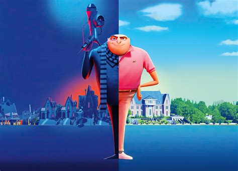 Despicable Me 4 HD Wallpaper: Gru's Epic Transformation Scene