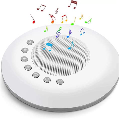White Noise Machine: Sleep Aid, Travel Sleep Machine, Soothing Sounds for Baby Kids, Adults ...