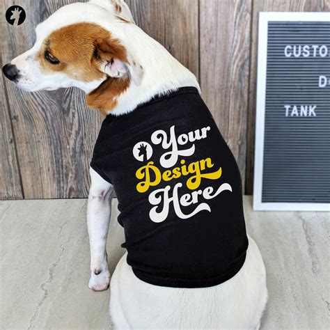 Custom Dog Shirts - Create Your Own Pet Shirts With Personalized Text ...