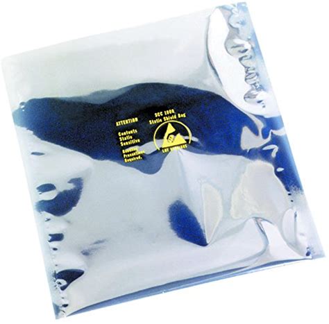 SCS Anti Static Bag, Shielding, Static Shielding Bag (Metal-In), 7 ...