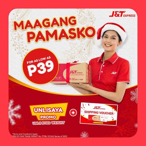 Huge Shipping Discount this Christmas with J&T Express PH – Vic-Vic Bautista