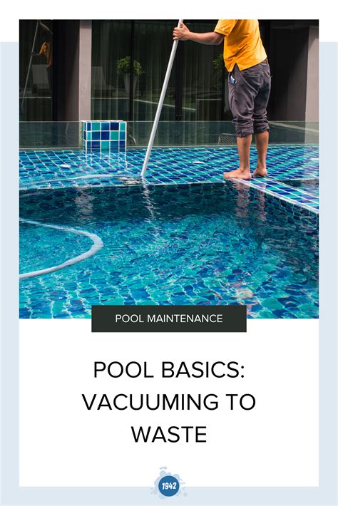 Vacuuming A Pool