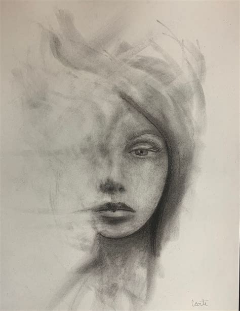 Charcoal Drawings Of Faces