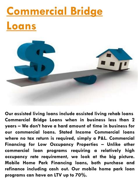 PPT - Commercial Bridge Financing PowerPoint Presentation, free ...