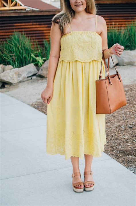 Yellow Midi Sundress - By Lauren M
