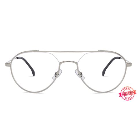 Carrera 1110 Small (Size-52) Silver Black 010 Unisex Eyeglasses ...