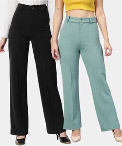 KOTTY Regular Fit Women Multicolor Trousers - Buy KOTTY Regular Fit ...