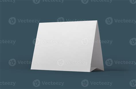 Table tent card mockup template with copy space for your logo or ...