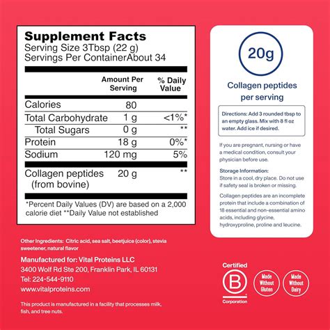 Vital Proteins Collagen Peptides Supplement – CareSoul
