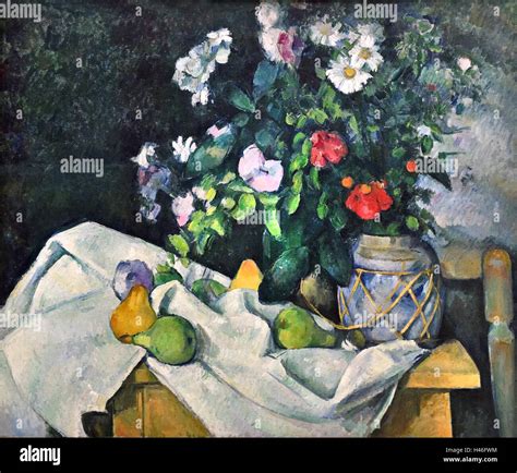 Paul Cezanne Still Life Flowers