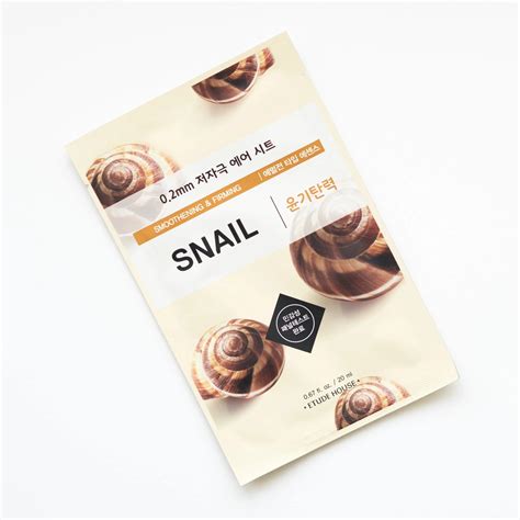 ETUDE 0.2 Air Mask Snail - Hydrating and Firming Sheet Mask – Jenna's Korea