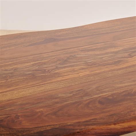 Buy (Refurbished) Raga Sheesham Wood 6-Seater Dining Table - Brown from ...