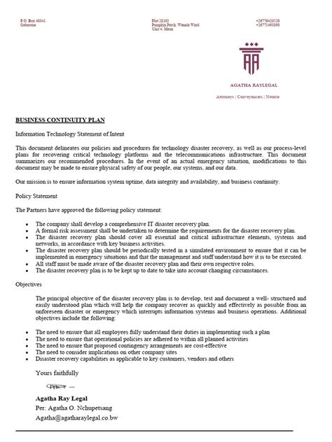 Image result for Payroll Continuity Plan Example or Templates