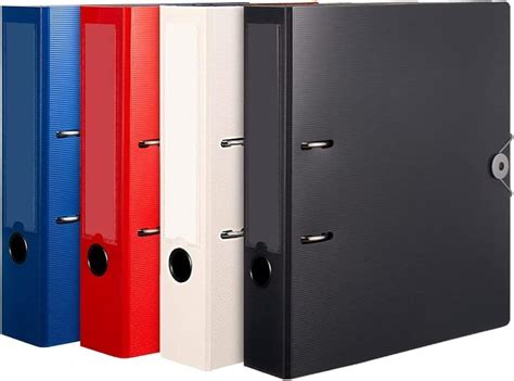 Comix A4 Plastic Lever Arch Files, Lever Arch Folder, Plastic Cover ...