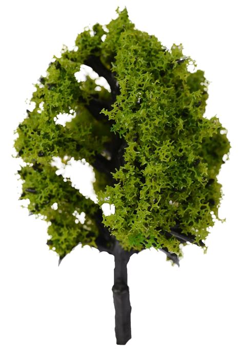 Buy MJMODELS Architectural Miniature Tree, Green (35 mm, Pack of 30 ...