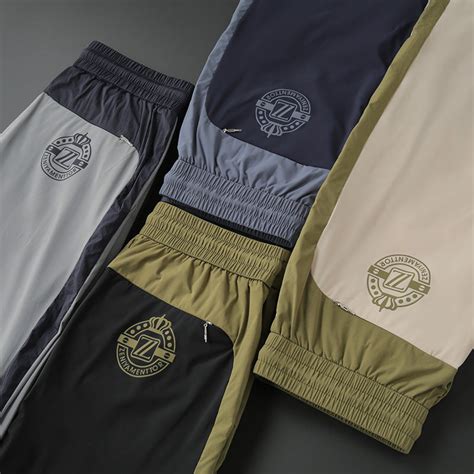 Goamen Navy & Grey Joggers – Premium Comfort in Dual-Tone Style