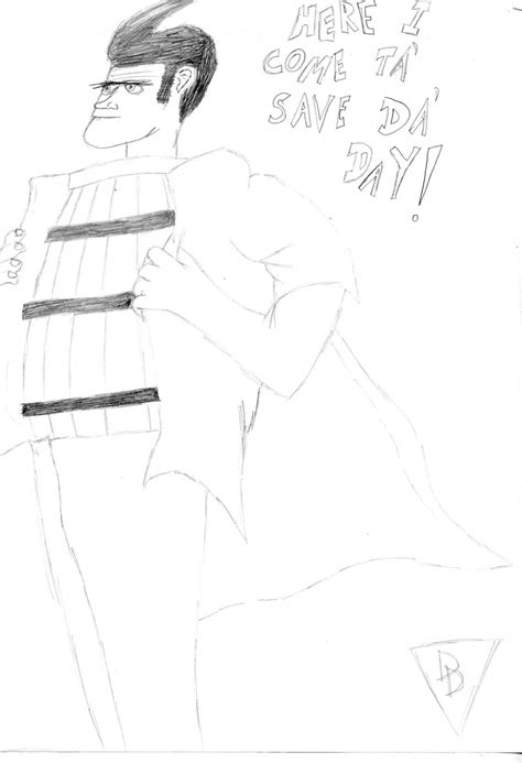 Barrel-Chested Man by FlamingMacReady on DeviantArt