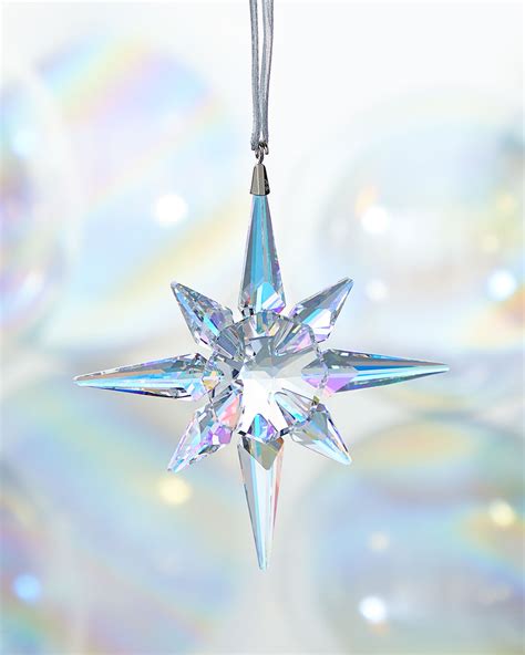 Swarovski Clear Crystal Star Christmas Ornament | Neiman Marcus