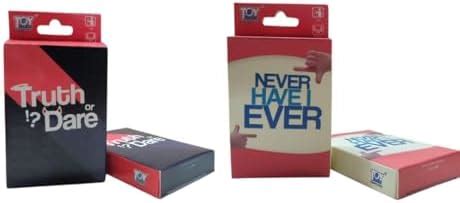 Apex52 Truth or Dare & Never Have I Ever Combo Game – Ultimate Party ...