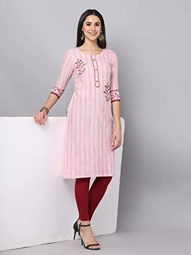 Buy english Lady Women's RayonRegular FIt Machine Embroidery Front Show ...