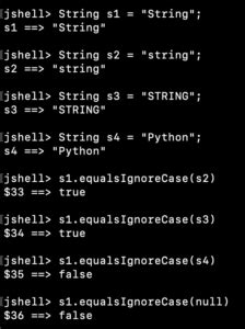 Image result for equalsIgnoreCase Java