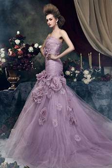 Lavender Wedding Gown by Colored Wedding Dresses Are More And More Popular Lavender Wedding Gown