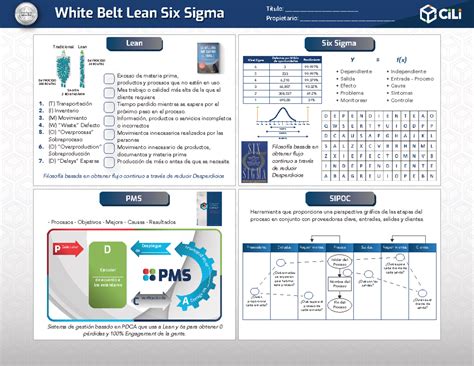 White Belt Lean Six Sigma: Análisis de Desperdicios y Procesos - Studocu
