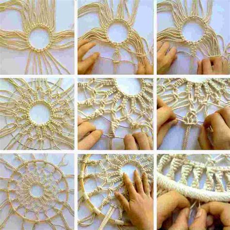 Image result for Macrame Round Design