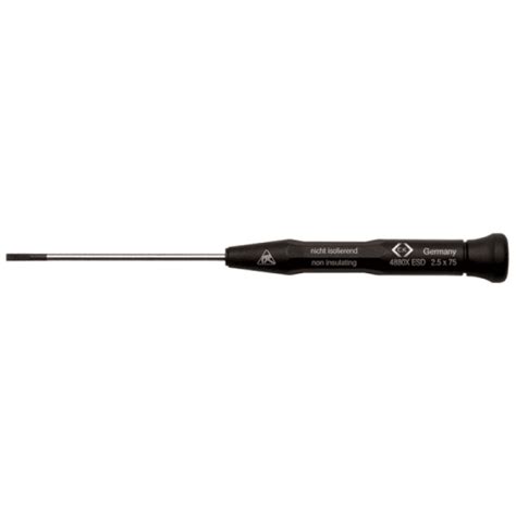T4880XES315 CK | CK Slotted Screwdriver, 3 mm Tip, 150 mm Blade, 247 mm ...