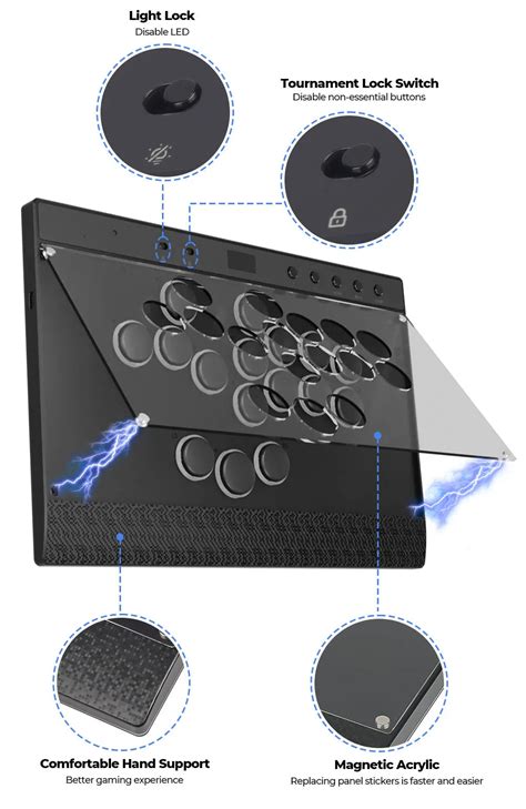 Haute42 C16 Leverless Controller Arcade Stick – Neo Macro