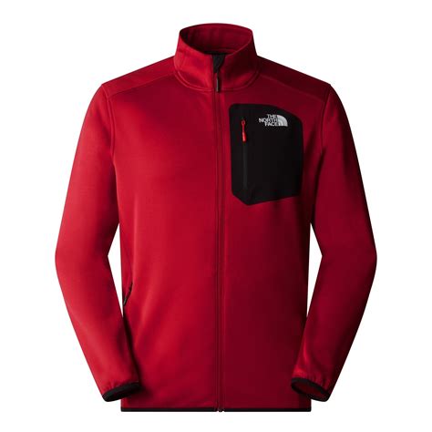 The North Face | Crest Full Zip Fleece Mens | Full Zip Fleece Tops ...