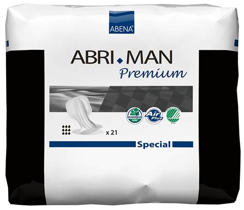 Buy Abena Abri-Man SPECIAL Male Incontinence Pads, 84 Count (4 Packs of ...