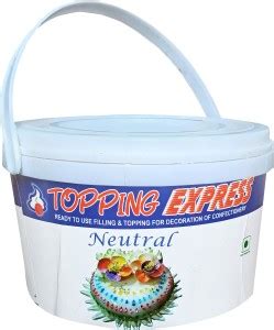 Ornima Topping Express Cold Glaze (Crystal/Neutral) - 2.5KG Topping ...