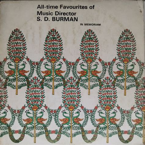 S. D. Burman - All-time Favourites of Music Director S. D. Burman (Vin ...