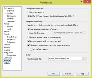 Image result for Configuration WinSCP