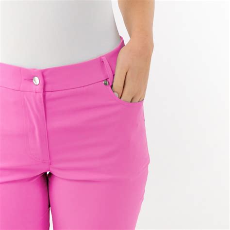Pure Ladies Bermuda Short in Azalea Pink – GolfGarb