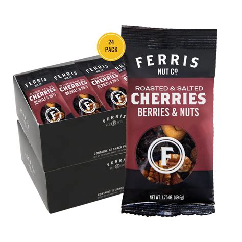 Amazon.com : Ferris Coffee & Nut Co. Roasted and Salted Cherries ...