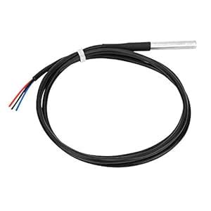 Waterproof Thermal Probe, 39.4in Stable Waterproof Temperature Sensor ...