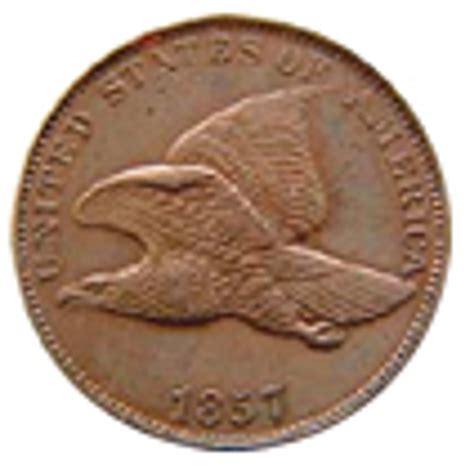 Flying Eagle Cent (Extremely Fine Grade) Famous Flying Eagle Penny ...