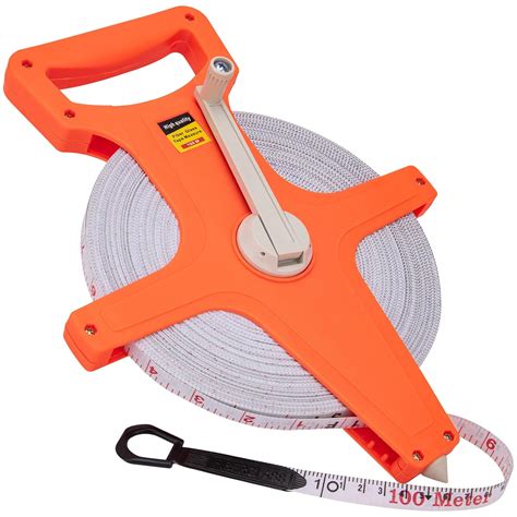 Open Reel Tape Measure 330 Feet, Fiberglass Tape Measure, Yard ...