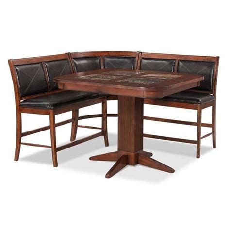 Corner bar on sale height table