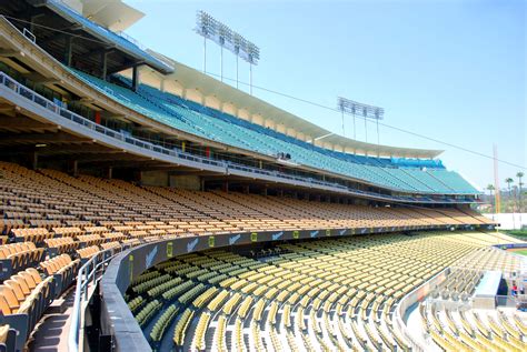Dodger Stadium Seating Dodger Stadium, Section 25RS, Home Of Los