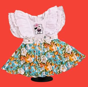 SDP CREATION Indi Girls Above Knee Casual Dress Price in India - Buy ...
