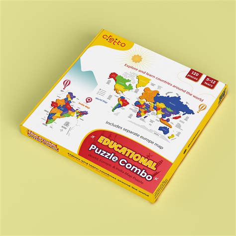 Educational Map Puzzles for Kids – Cretto