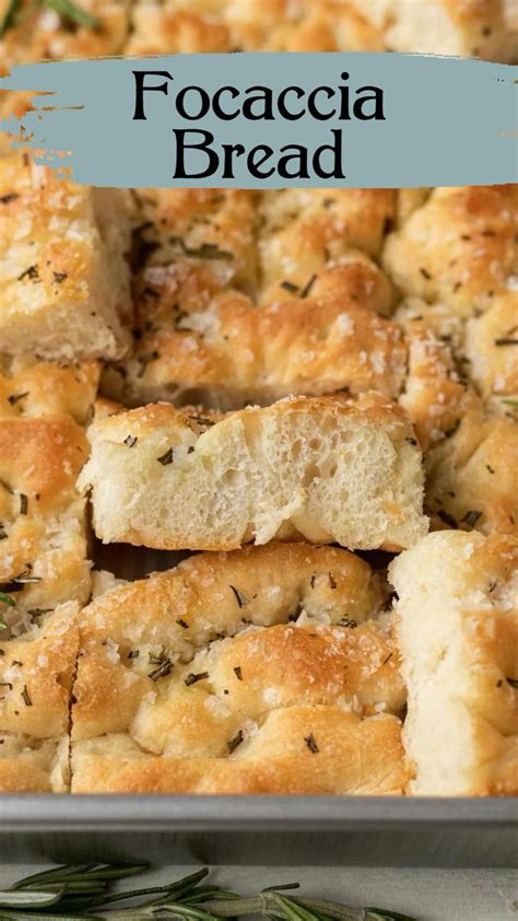Super easy no knead focaccia – Artofit