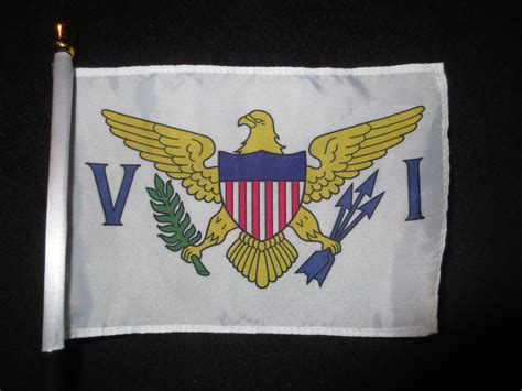 U.S. Virgin Islands stick flag from port of St. Thomas Cha… | Flickr