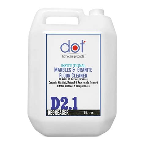 DOT Marbles, Granite Floor Cleaner 5 Litres | Degreaser | Indian and ...