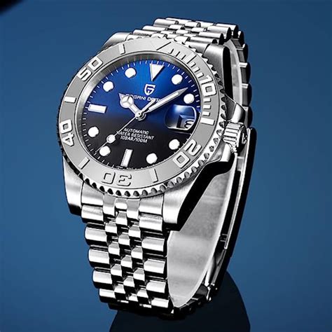 Pagani Design PD-1651 40mm Mens Automatic Waterproof Mechanical Watch ...