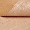 EdgeSupply Red Oak Wood Veneer Sheet, 48x96, 10 mil Paper Back, India ...